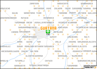 map of Guatana