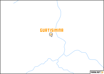 map of Guatisimiña