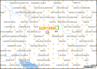 map of Guayabal