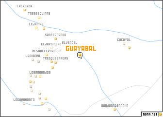 map of Guayabal