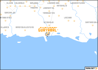 map of Guayabal