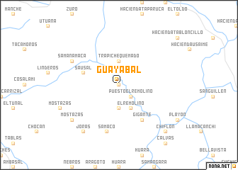 map of Guayabal