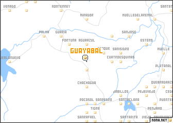 map of Guayabal