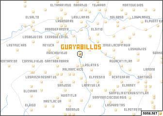 map of Guayabillos