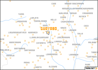 map of Guayabo