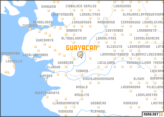 map of Guayacán