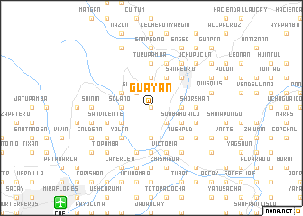 map of Guayan