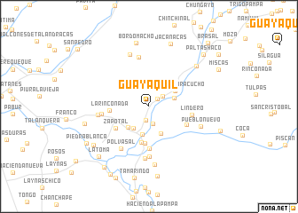 map of Guayaquil