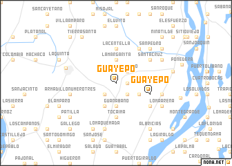 map of Guayepo