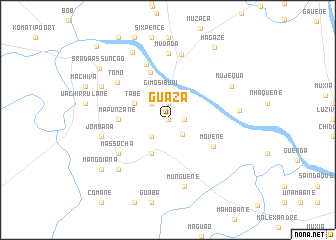 map of Guaza