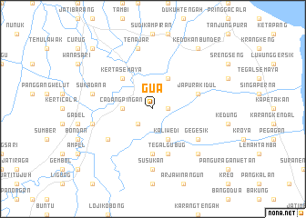 map of Gua