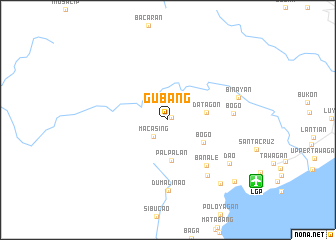 map of Gubang