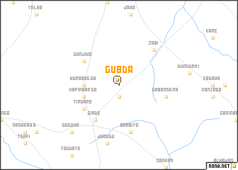 map of Gubda