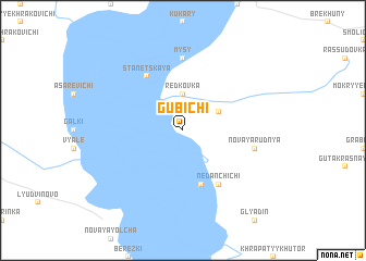 map of Gubichi