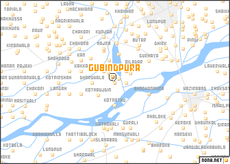 map of Gubindpura