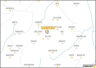 map of Gubrak