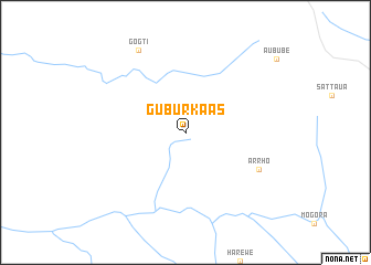 map of Guburkaʼās