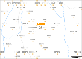 map of Gubu