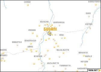 map of Gudani