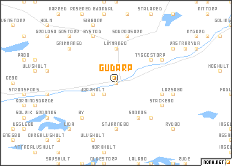 map of Gudarp