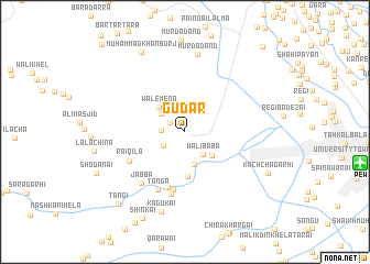 map of Gudar