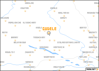map of Gudele
