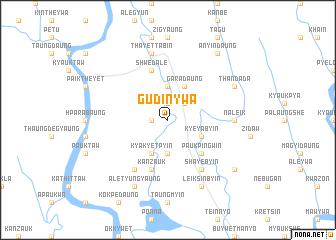 map of Gudinywa