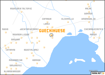 map of Guechihuese