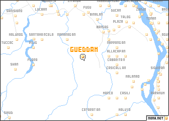 map of Gueddam