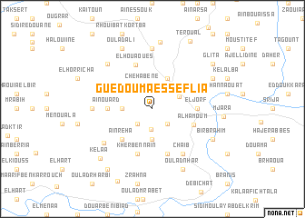 map of Guedouma es Seflia