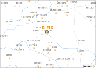 map of Guela