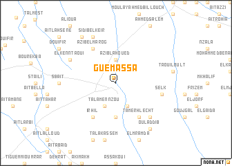 map of Guemassa