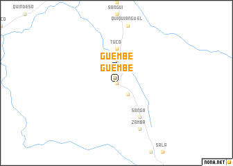 map of Guembe