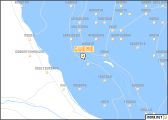 map of Guémé