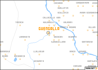 map of Guengalla