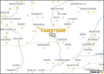 map of Guertsdar