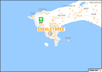 map of Gueule Tapée