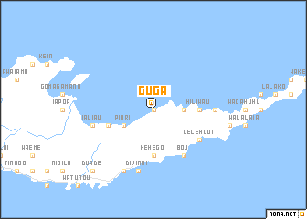 map of Guga