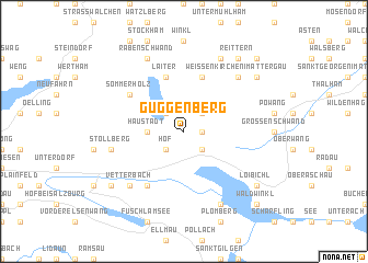 map of Guggenberg