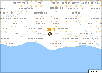 map of Guia