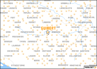 map of Guibert