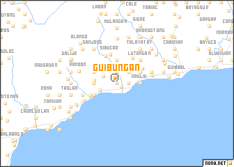 map of Guibuñgan