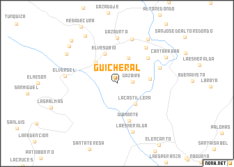 map of Güicheral