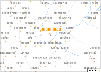 map of Guidan Bizo