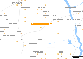 map of Guidan Dawey