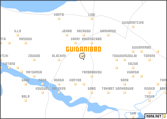 map of Guidan Ibbo