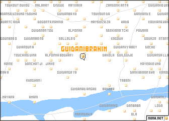 map of Guidan Ibrahim