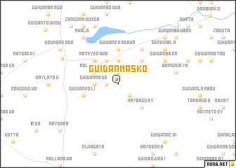 map of Guidan Masko