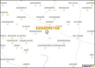 map of Guidan Meyda