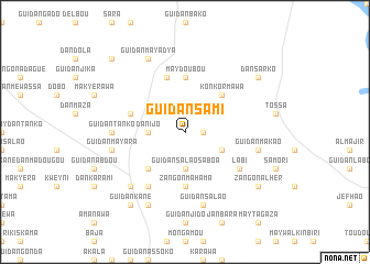 map of Guidan Sami